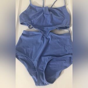 Never worn. Size 8. Periwinkle blue. Morgan Lane.